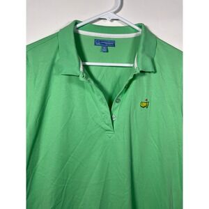 Magnolia‎ Lane Collection Masters Golf Polo Shirt Mens XL Green Preppy Casual